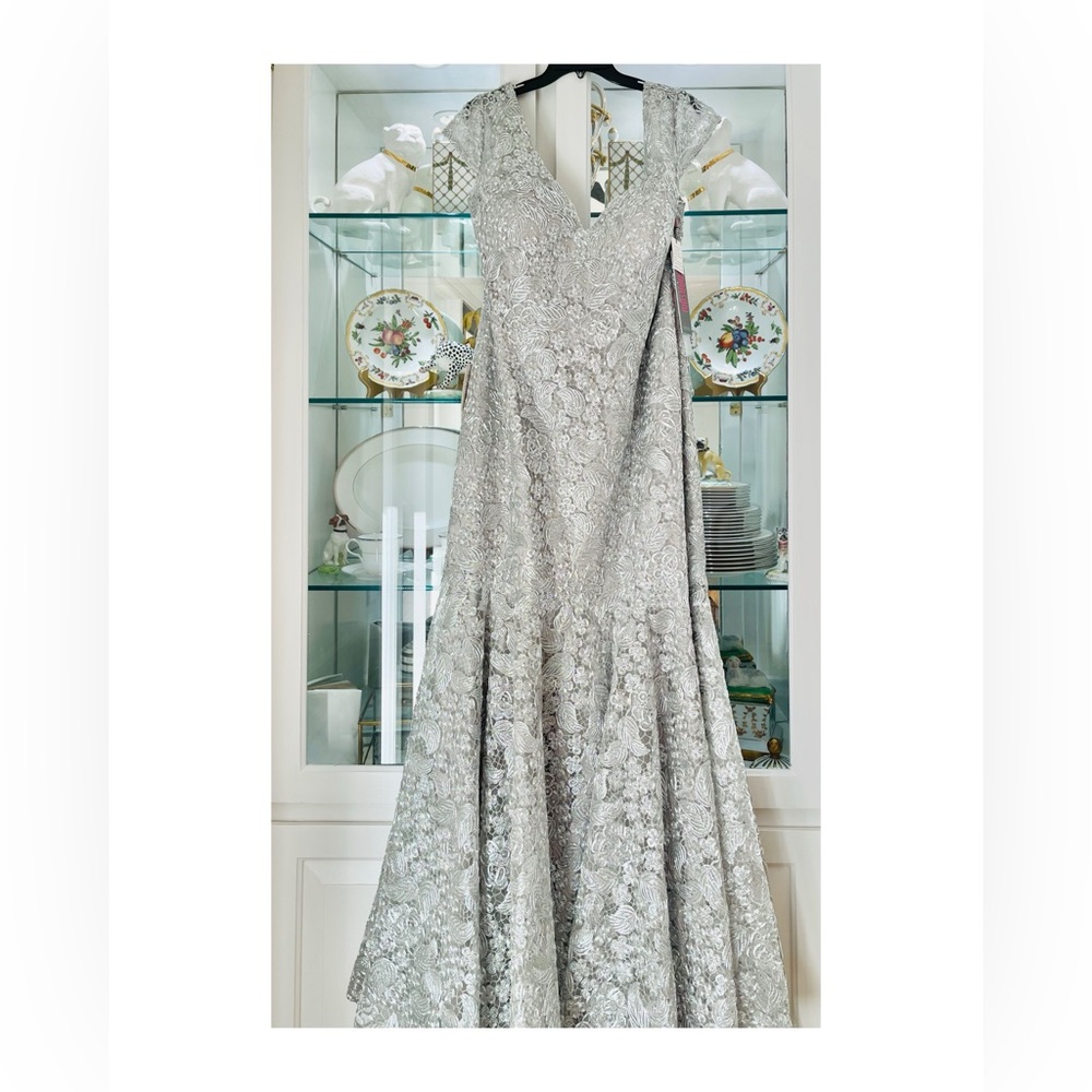 Marsoni Silver Formal Gown